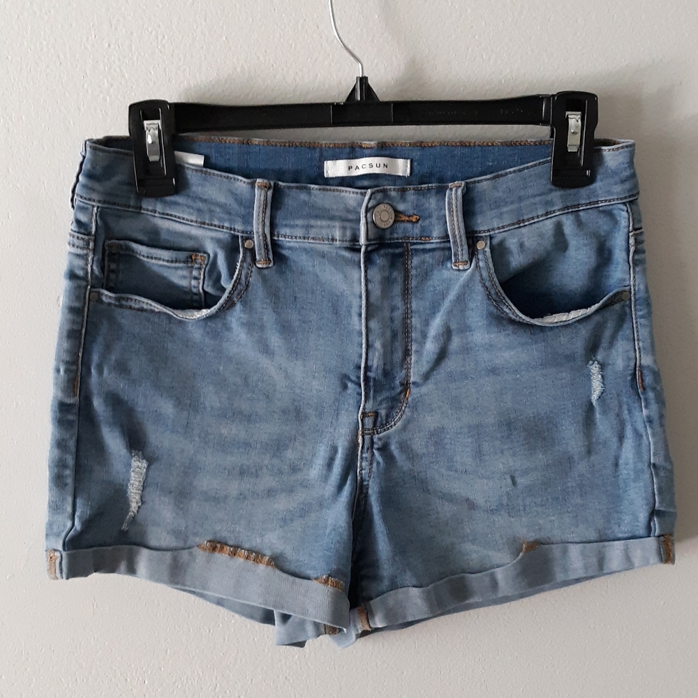PACSUN Shortie Jean Shorts 28
